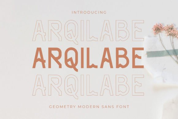 Arqilabe: Elevating Design with Geometry Meets Calligraphy