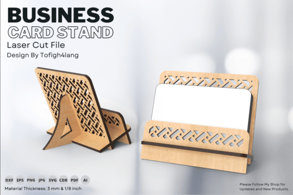 Business Card Stand Laser Cut File: A Practical Guide to Digital Organization and Desk Efficiency