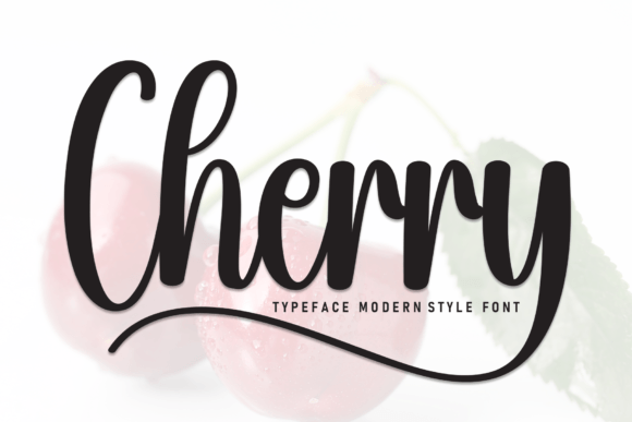 Cherry: A Strategic Approach to Handwritten Typography in Modern Design