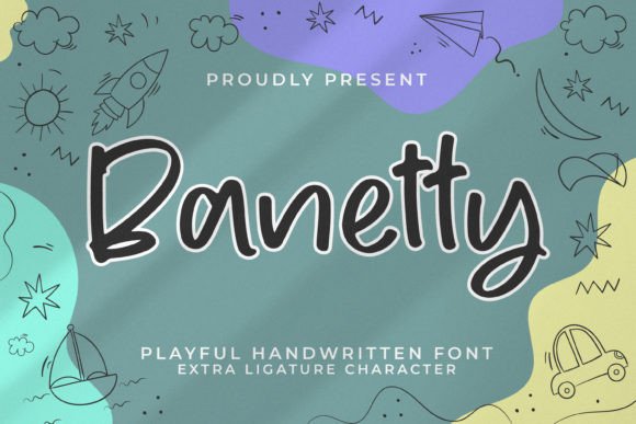 Discover Banetty: The Handwritten Font That Brings Whimsy to Your Design