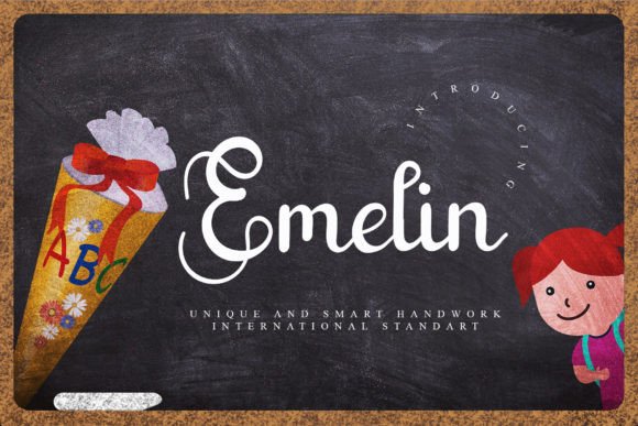 Emelin: Elevate Your Design with Elegant Handwritten Typography
