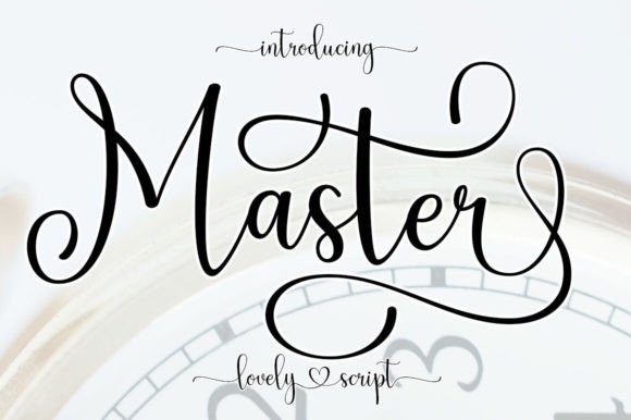 Evaluating Master Script: A Modern Handwritten Font for Creative Projects