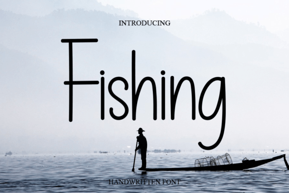 Fishing: The Art of Handwritten Elegance