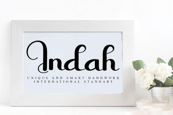Indah Font: Elevate Your Designs With Handcrafted Elegance
