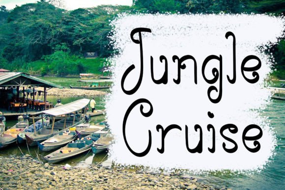 Jungle Cruise Font: Elevate Your Designs with Handmade Elegance