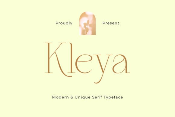 Kleya: Elevating Design with Modern Serif Elegance