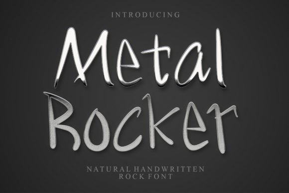 Metal Rocker Font Evaluation