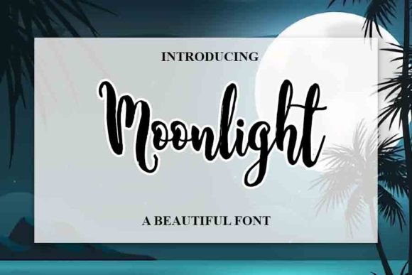 Moonlight Font: A Guide to Elegant Handwritten Design