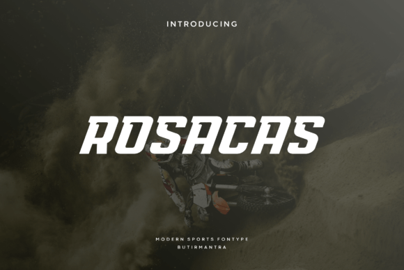 Rosacas Font Review: A Modern Sports-Typeface for Dynamic Branding