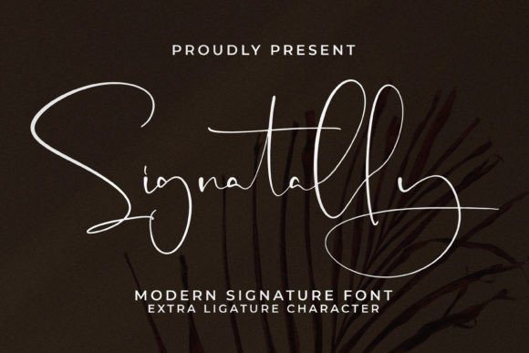 Signatally: Elevating Brand Identity with Modern Script Typography