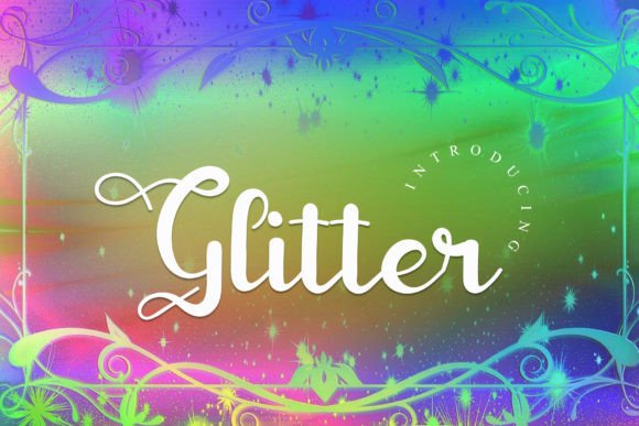 The Art of Elegance: Why Glitter and Glitter is the Perfect Handwritten Font for Your Next Design Project