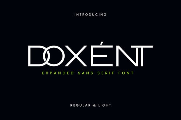 The Art of Elegant Typography: Why Doxent Sans Serif is the Ultimate Choice for Sophisticated Design